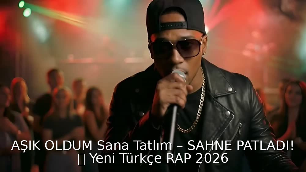 AŞIK OLDUM Sana Tatlım – SAHNE PATLADI! ｜ Yeni Türkçe RAP 2026